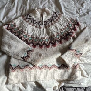 Lola's Room Quarter zip Sweater